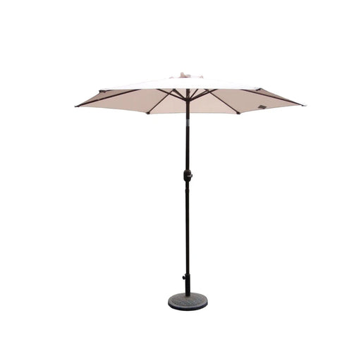 Pagoda 3m Crank & Tilt Parasol Beige