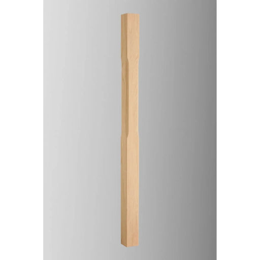 Cheshire Mouldings Oak Stop Chamfered Newel 1500 x 91 x 91mm