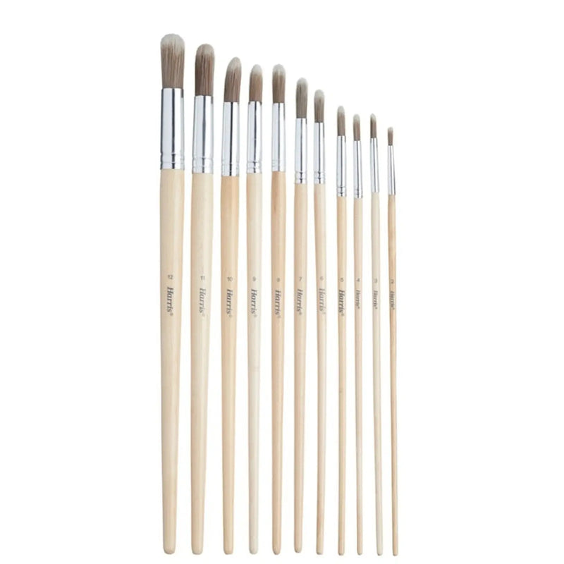 Harris Seriously Good Round Artist Paint Brush Pack 11