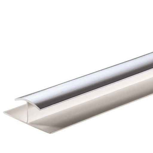 Giavani H Joint Trim 10mm x 2.7m Chrome