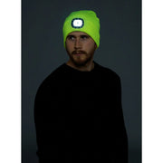 Storm Ridge Adult LED Beanie Hat Black