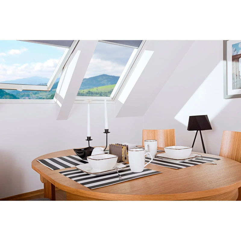 Fakro 877N01 White UPVC Roof Window 55 x 78cm