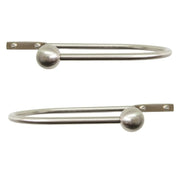 Jones Interiors Cosmos Metal Holdback Matt Nickel