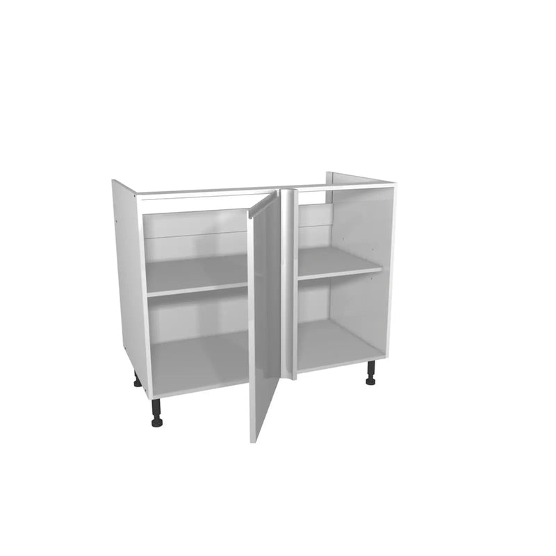 Gower Rapide+ Capri Grey Corner Base Unit 1000mm