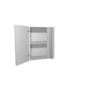 Gower Rapide+ Capri Grey Corner Wall Unit 600mm