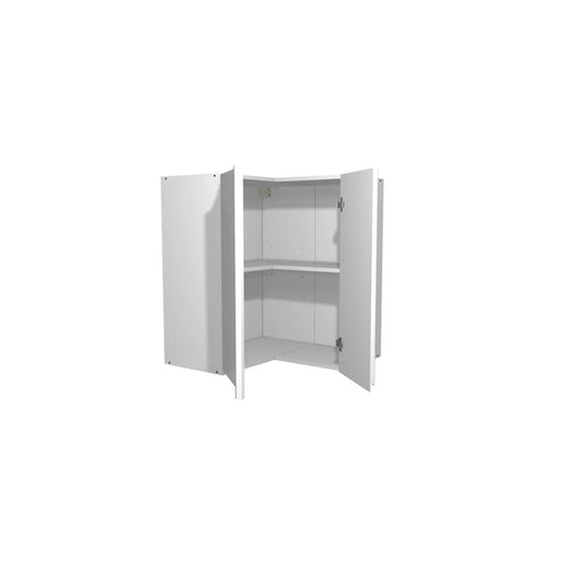 Gower Rapide+ Capri White Corner Wall Unit 635mm