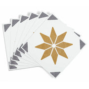 d-c-fix® Self Adhesive Wall Tile Alia Gold 15cm x 15cm / Pack Of 6