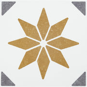 d-c-fix® Self Adhesive Wall Tile Alia Gold 15cm x 15cm / Pack Of 6