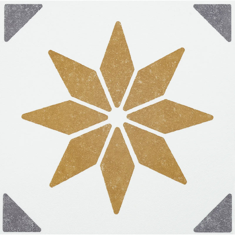 d-c-fix® Self Adhesive Wall Tile Alia Gold 15cm x 15cm / Pack Of 6