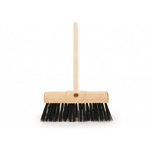 Hill Brush Saddle Back Broom & Handle 13"