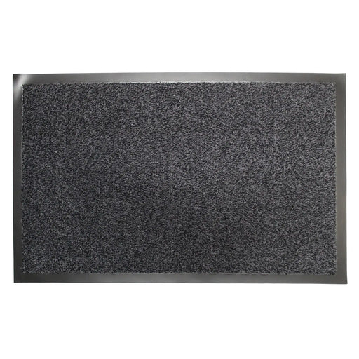 Groundsman Dirt Guard Cotton Barrier Doormat 50 x 80cm Anthracite