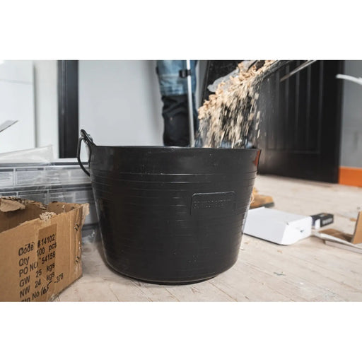 Red Gorilla Flexible Bucket 22L Black