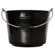 Red Gorilla Flexible Bucket 22L Black