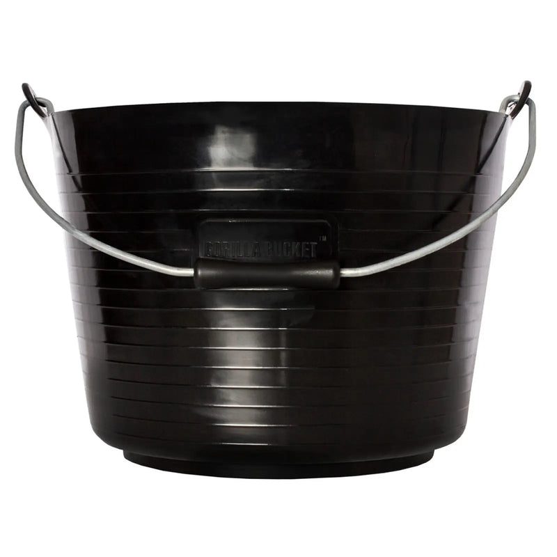 Red Gorilla Flexible Bucket 22L Black