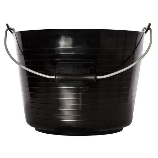 Red Gorilla Flexible Bucket 22L Black