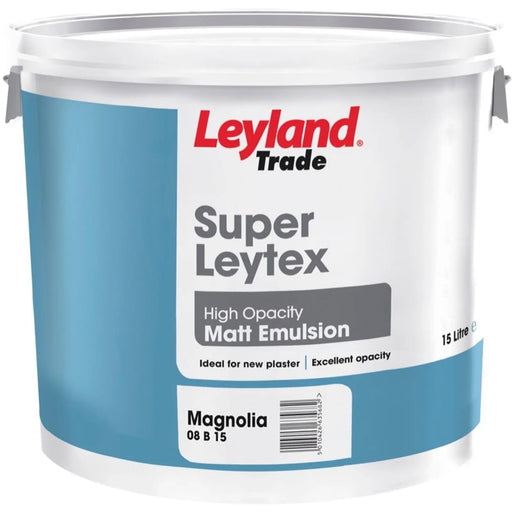 Leyland Trade Super Leytex Matt 15L Magnolia