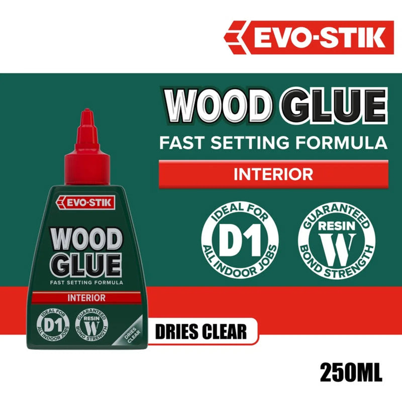 Evo-Stik Resin 'W' Wood Adhesive (Interior) 250ml