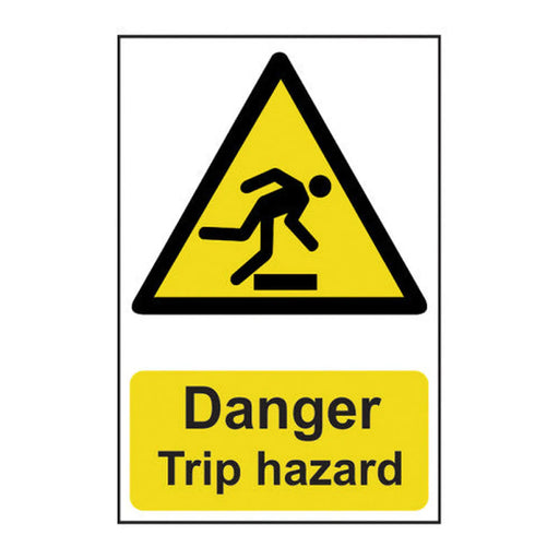 Danger trip hazard - SAV (200 x 300mm) - Min Order 2
