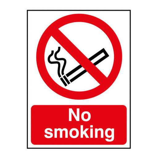 No smoking - SAV (150 x 200mm) - Min Order 4