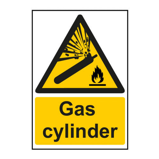 Gas cylinder - Self Adhesive PP (200 x 300mm) - Min Order 2