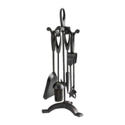 Fireside Fire Companion Set 4 Piece Black - Pack of 6