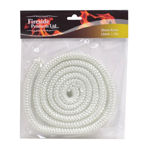 Fireside Stove Rope Round - 10mm x 1.5m - Pack of 5