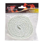 Fireside Stove Rope Flat - 12mm x 1.5m - Pack of 5