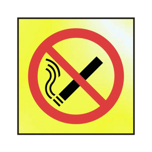 No smoking symbol - POL (100 x 100mm) - Min Order 4