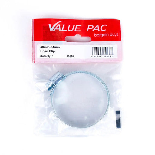 40mm - 64mm (2) Hose Clip - Pack of 10