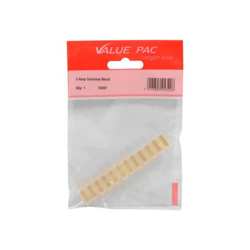 3 Amp Terminal Block 6way - Pack of 10