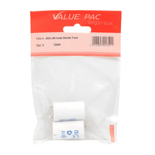 FSU 4 - 65W (4ft tube) Starter Fuse - Pack of 10