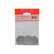 M8 x 38mm ZP Flat Repair Washers 8pk - Pack of 10