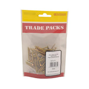 Pozi Multi Purpose Countersunk Woodscrews - Zinc Yellow Passivated - Pack of 5
