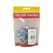 Roofing Bolts - Zinc Plated - M6 x 40mm - (40 PK) - Pack of 5