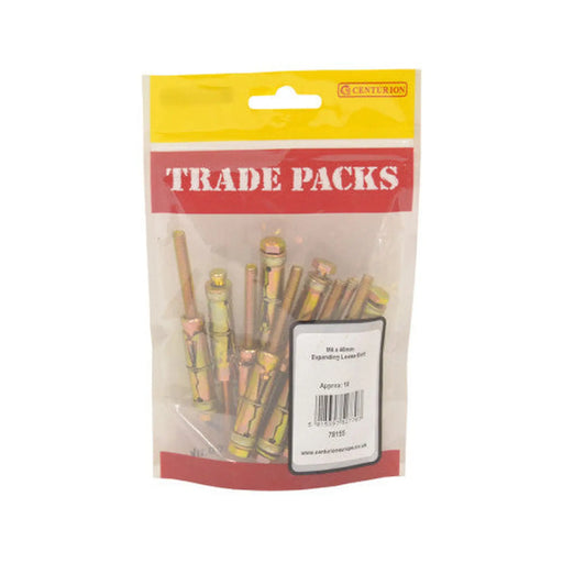 Expanding Loose Bolt - Zinc Plated - M6 x 40mm - (10 PK) - Pack of 5
