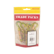 Expanding Hook Bolt - Zinc Plated - M8 - (6 PK) - Pack of 5