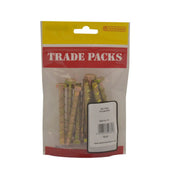 Thunder Bolts - Zinc Yellow Passivated - M8 x 75mm - (10 PK) - Pack of 5