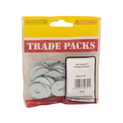 Flat Repair Washers - Zinc Plated - M6 x 25mm - (40 PK) - Pack of 5