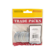 Flat Repair Washers - Zinc Plated - M8 x 38mm - (15 PK) - Pack of 5