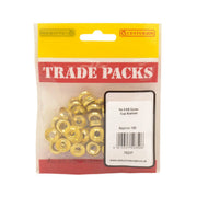 Screw Cup Washers - Brass - No 8 - (100 PK) - Pack of 5