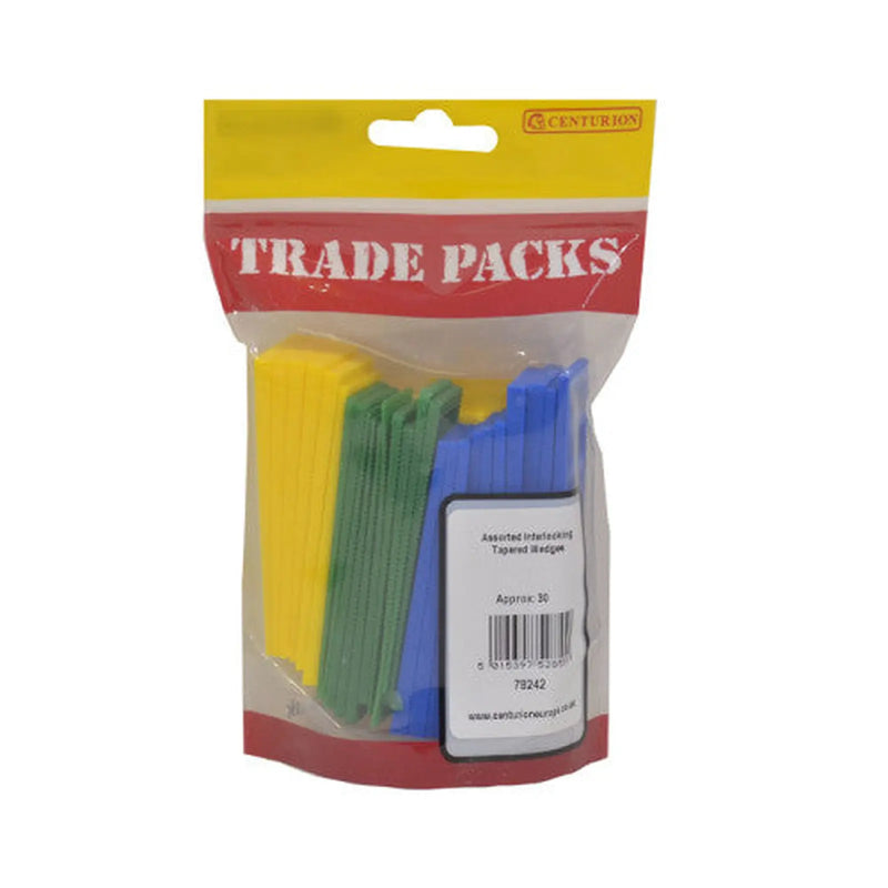 Interlocking Tapered Wedges - Assorted - (22 PK) - Pack of 5