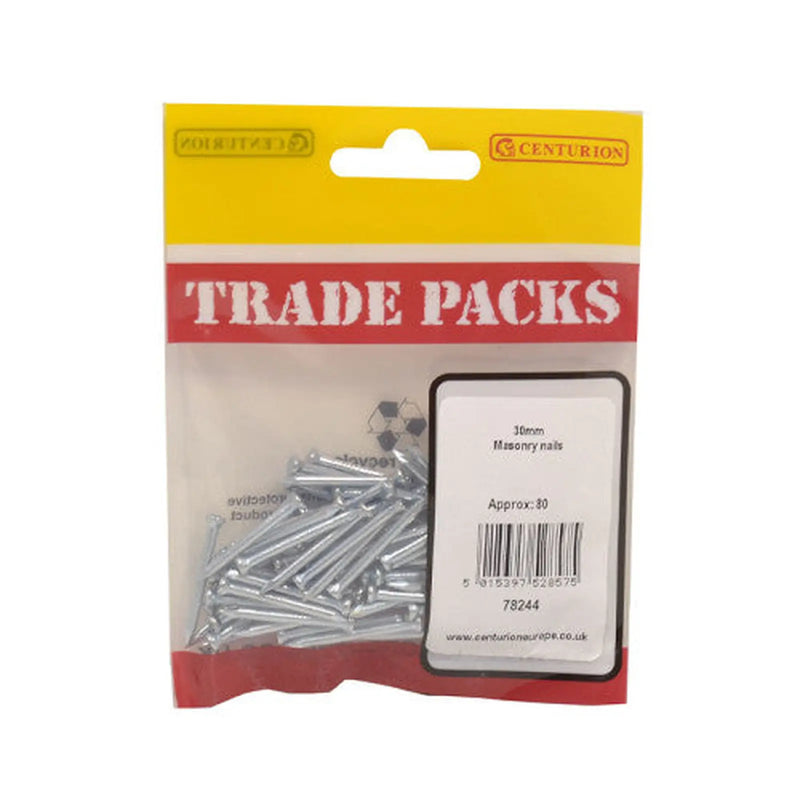 Masonry Nails - 30mm - (80 PK) - Pack of 5