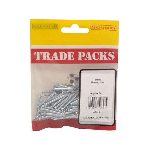 Masonry Nails - 30mm - (80 PK) - Pack of 5