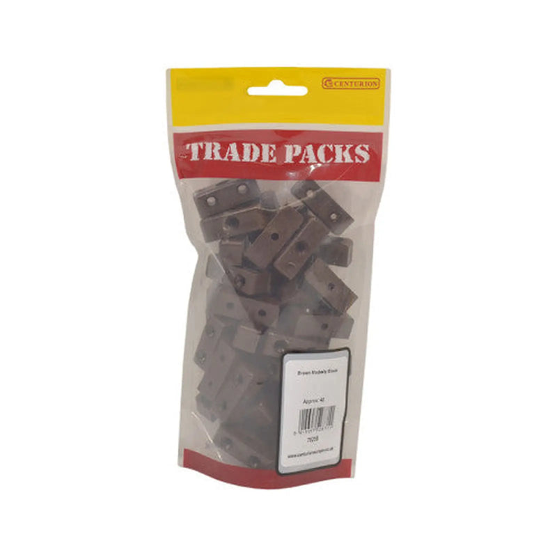Modesty Blocks - Brown - 35mm - (40 PK) - Pack of 5