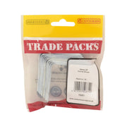 Corner Brace - Zinc Plated - 50mm - (10 PK) - Pack of 5