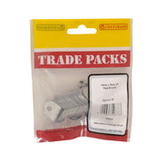 Steel Bracket - Zinc Plated - 19mm x 19mm - (20 PK) - Pack of 5