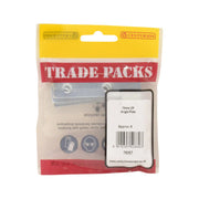 Angle Plate - Zinc Plated - 75mm - (6 PK) - Pack of 5