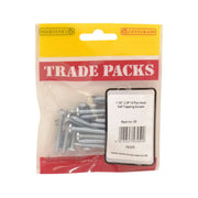 Pan Head Self Tapping Screws - Zinc Plated - 1 1/2" x 10 - (20 PK) - Pack of 5