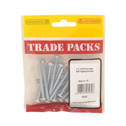 Pan Head Self Tapping Screws - Zinc Plated - 2" x 10 - (15 PK) - Pack of 5
