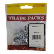 Wing Nuts - Zinc Plated - M5 - (25 PK) - Pack of 5